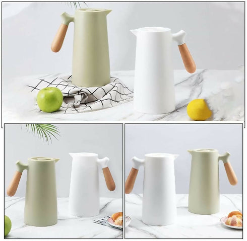 Vacuum Jug Flask With Push Button Pourage